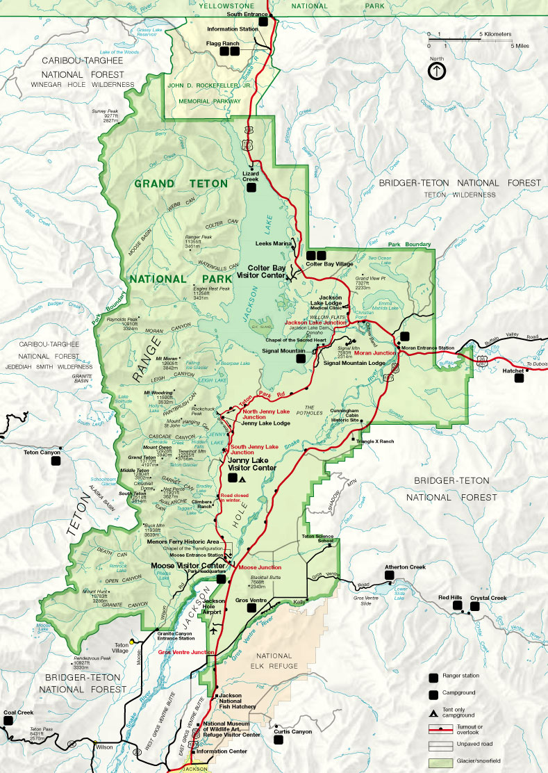 Eindrücke · Grand-Teton-Nationalpark